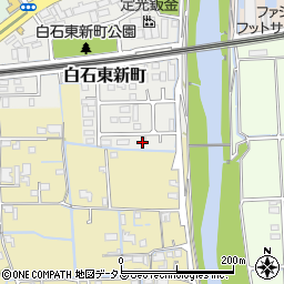 岡山県岡山市北区白石東新町16周辺の地図