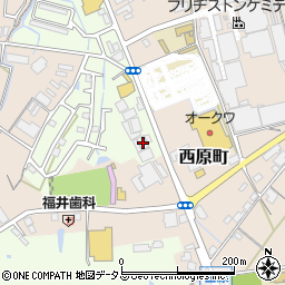 三重県名張市東田原2617周辺の地図
