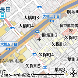 株式会社姫路モトヤ　神戸支社周辺の地図