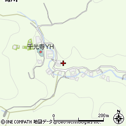 奈良県生駒郡平群町鳴川216周辺の地図