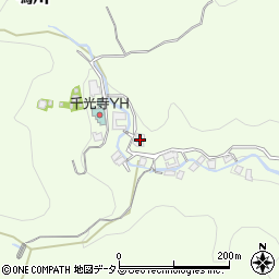 奈良県生駒郡平群町鳴川206周辺の地図