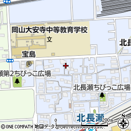 岡山県岡山市北区北長瀬本町20周辺の地図