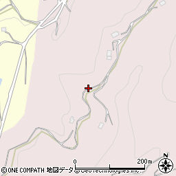 岡山県井原市美星町西水砂1204周辺の地図