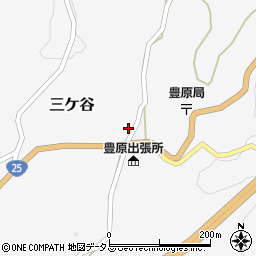 奈良県山辺郡山添村三ケ谷963周辺の地図