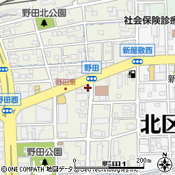 エイブル　ネットワーク岡山西店周辺の地図