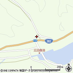 つしま葬儀社　比田勝斎場周辺の地図