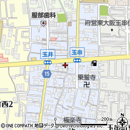 大阪府東大阪市玉串元町1丁目周辺の地図