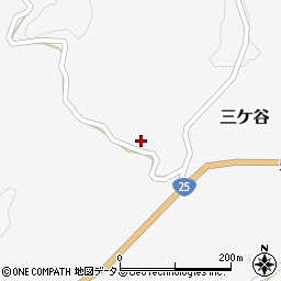 奈良県山辺郡山添村三ケ谷1088周辺の地図