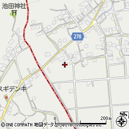 岡山県総社市下原841周辺の地図