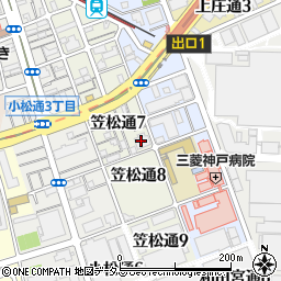 ＭＨＩ保険サービス株式会社　関西支店周辺の地図