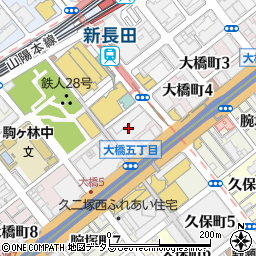 玄萬亭 新長田本店周辺の地図
