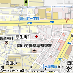 梶田良雄法律事務所周辺の地図