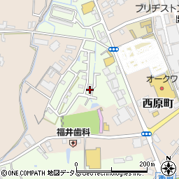 三重県名張市東田原2612-27周辺の地図