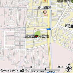 県営西大寺団地周辺の地図
