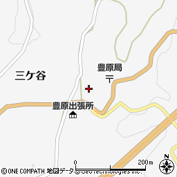奈良県山辺郡山添村三ケ谷974周辺の地図