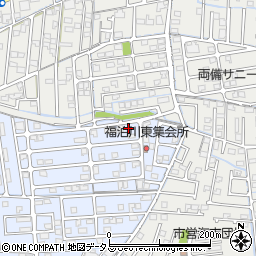 岡山県岡山市中区福泊11-6周辺の地図