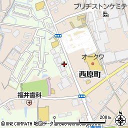 三重県名張市東田原2616周辺の地図