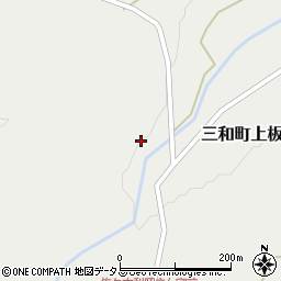 広島県三次市三和町上板木867周辺の地図