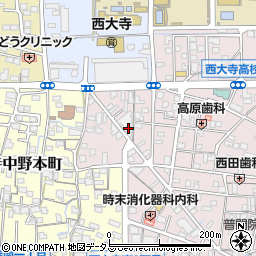 シューズ＆バッグオカムラ周辺の地図