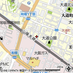 武田表具店周辺の地図
