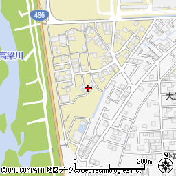 岡山県総社市中原18周辺の地図