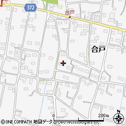 静岡県御前崎市合戸周辺の地図