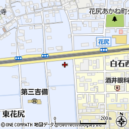 ファミリーマート岡山東花尻店周辺の地図