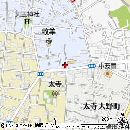 有限会社太寺ガーデン周辺の地図