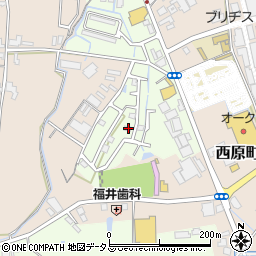 三重県名張市東田原2612-23周辺の地図