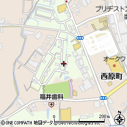 三重県名張市東田原2612-28周辺の地図