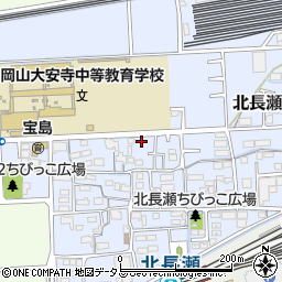 岡山県岡山市北区北長瀬本町20-51周辺の地図