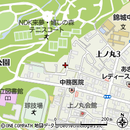 兵庫県明石市上ノ丸3丁目8-10周辺の地図