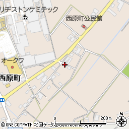 三重県名張市西原町2683周辺の地図