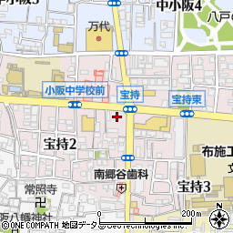 池田病院第２駐車場周辺の地図