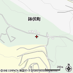 奈良県奈良市鉢伏町周辺の地図