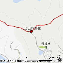 五反田大師堂周辺の地図