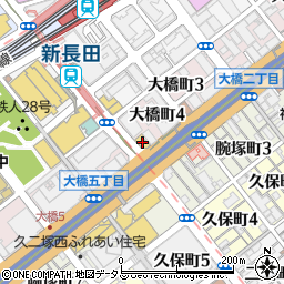 サンシャイン新長田周辺の地図