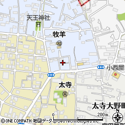 兵庫県明石市太寺天王町2970-38周辺の地図