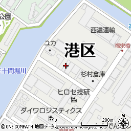 明和機材周辺の地図