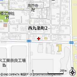 ひかりのくに奈良営業所周辺の地図