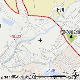 兵庫県神戸市垂水区下畑町坂口周辺の地図