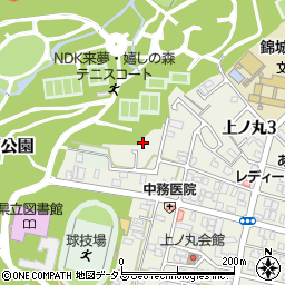 兵庫県明石市上ノ丸3丁目8-9周辺の地図