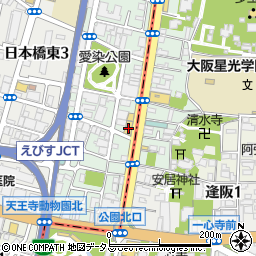 シトロエン大阪中央サービスポイント周辺の地図