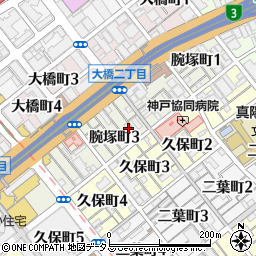 コンフォート長田周辺の地図