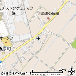 三重県名張市西原町2685周辺の地図