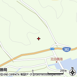 長崎県対馬市上対馬町比田勝869周辺の地図