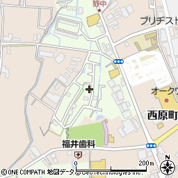 三重県名張市東田原2612-21周辺の地図