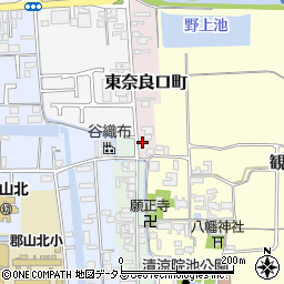 奈良県大和郡山市東奈良口町5周辺の地図