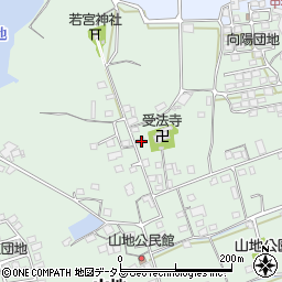 岡山県倉敷市山地266-1周辺の地図