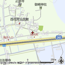岡山県岡山市北区西花尻1176周辺の地図
